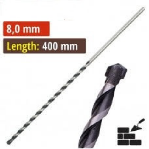 Maxcons Drill Bit 8mm x 400mm